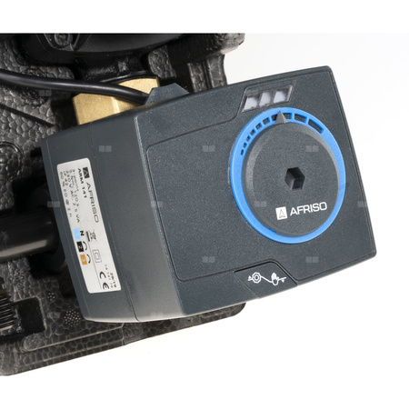 Grupa pompowa AFRISO BPG 241 GZ x nakrętka 1'' x 1'', z pompą obiegową AFRISO APH 160 15-7/130 mm, z siłownikiem arm 141