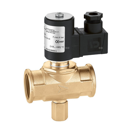 Elektrozawór do gazu 3/4" NC 230 V