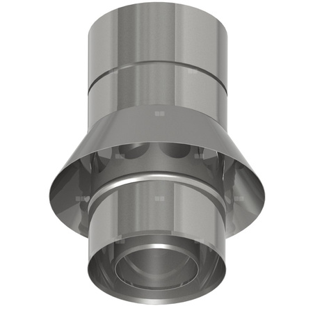 Przejście TWIN na DWECO 2.0 i zasysem powietrza fi80mm