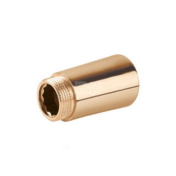 Przedłużka PERFEXIM 502G, mosiądz, 1/2'' (GW x GZ), 80 mm, PN16 bar