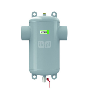 Separator mikropęcherzy REFLEX D 114.3, 10 bar / 110'C, kolor: szary