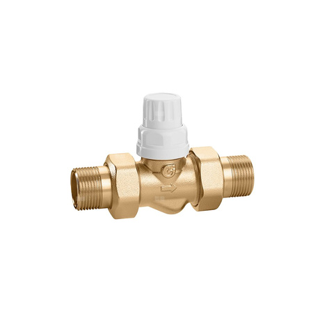 Dwudrożny zawór strefowy współpracujący z siłownikami termoelektrycznymi serii 6563, 6561, 6562 i 6564 1/2" 3,7