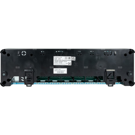 SALUS StartPack Premium - zestaw przewodowego sterowania ogrzewaniem podłogowym z zarządzaniem przez Internet: KL06-M, PL07, UG800, 4 xSQ610