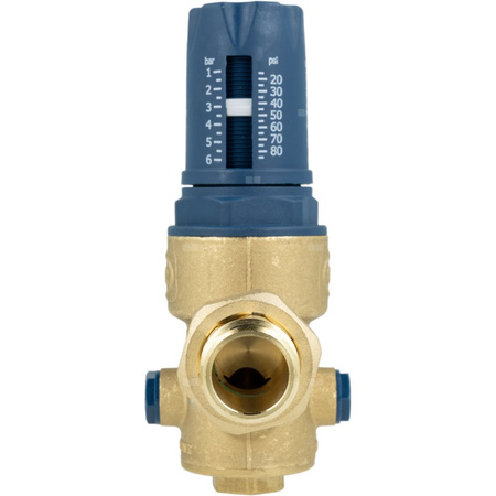 Regulator ciśnienia wody AFRISO BPR 422 mosiądz, półśrubunek 3/4'', 25 bar