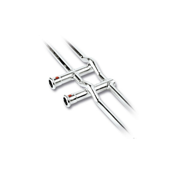 Czwórnik SANHA Therm krzyżowy do najwyższej kondygnacji stal 12 mm, zw x zw x zw x zw