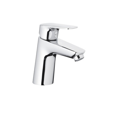 Bateria umywalkowa stojąca KFA Armatura ABASHA click clack, chrom, montaż blat / otwór na baterię