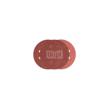 25-częściowy zestaw papierów ściernych do szlifierek mimośrodowych, ziarnistość 80, 120, 240