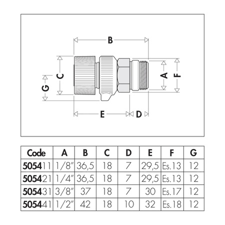 Ręczny zawór odpowietrzający do grzejników z regulowanym wyjściem 1/8" GZ