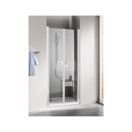 Kermi drzwi wahadłowe Cada XS 1KR 0750x2000 BV: 725-750 WEI ESG klar Clean