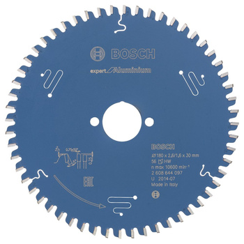 Tarcza pilarska Expert for Aluminium KSB EXPERT FOR ALUMINUM 180X30X2,6 56T