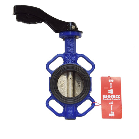 Przepustnica międzykołnierzowa Concept by Womix z rączką CX65, dysk żeliwny