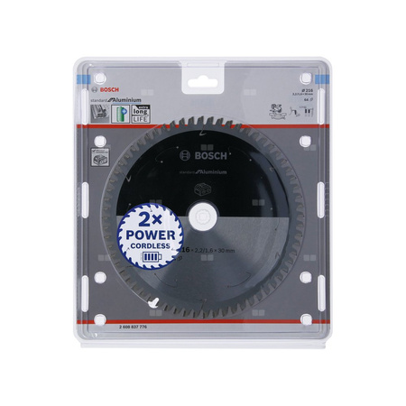 Ostrze do piły tarczowej bezprzewodowej Standard for Aluminium 250 x 2,4 / 1,8 x 30 T68