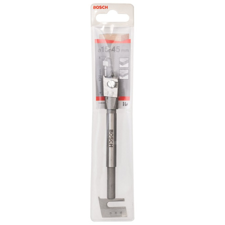 Wiertło płaskie o regulowanej średnicy, chwyt sześciokątny