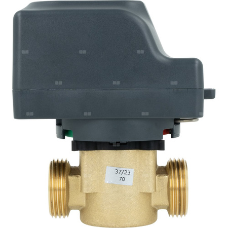 3-drogowy zawór strefowy AZV 647, DN20, G1'' kątowy, Kvs 5,5, 230 V AC, AB-B