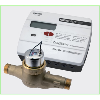 Ciepłomierz rozdzielny mechaniczny komplet z wewnętrznym Modułem M-BUS, typu HYDROSPLIT M3 DN 50 Qp=15 m3/h, Tmax: 130st.C, L=200 mm