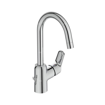 CONCEPT 100 Bateria umywalkowa stojąca wysoka z korkiem 