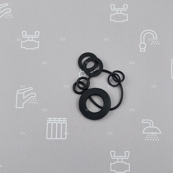 ZESTAW USZCZELEK NR17 DO BAT. STANDARD 2-OTW. UMYW. I KUCHENNYCH