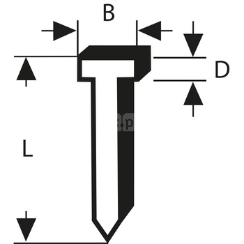 Gwóźdź, typ 48, 14MM 1000