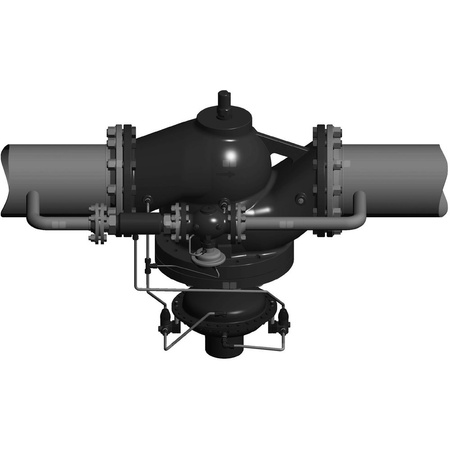 Pilotowy zawór sterujący PCV-VFQ 21, PN 16, DN 125, 160.00 m³/h, kołnierz