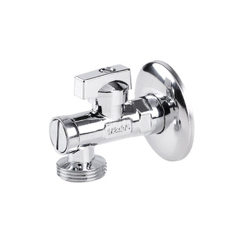 Zawór kulowy PERFEXIM PHA-011 mosiądz chromowany, PN16 1/2'' x 3/4'' GZ, uchwyt: dźwignia