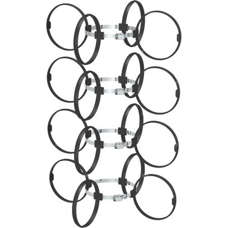 CONCEPT Uchwyt centrujący rurę spalinową systemu PP-FLEX Ø 80 (4szt.)