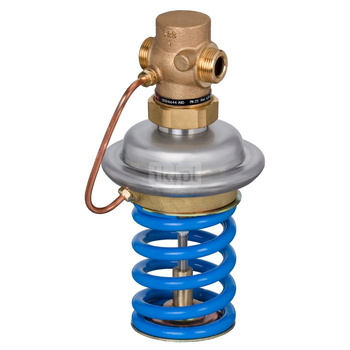 Reduktor ciśnienia AVD, PN 25, DN 15, 0.40 m³/h, 3.00 bar - 12.00 bar, Gwint zewnętrzny, G 3/4 A, Wersja montażowa: Zasilanie