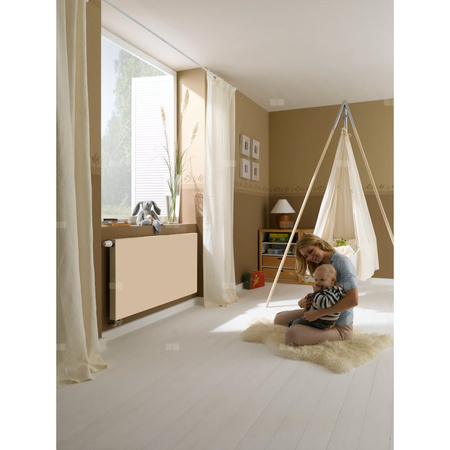 Kermi®X2®Plan-V Typ12 wys755x66x2305mm biały,10bar,zaworowy,lewy,z osłony