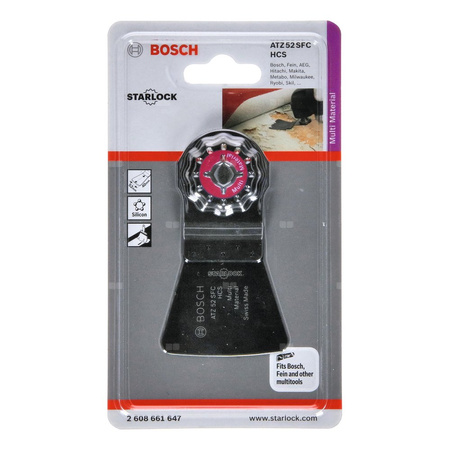 SKROBAK HCS ATZ 52 SFC, ELAST. 52X38 MM