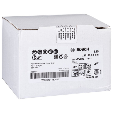 FIBRE-SANDING DISC BFM+I,125MM,G120