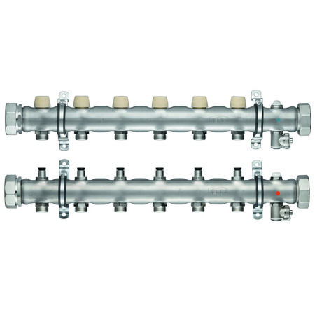 Kermi x-net rozdzielacz IFH FI-20 do 20 obwodów, długość 1750 mm