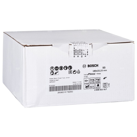 FIBRE-SANDING DISC BFM+I,180MM,G50