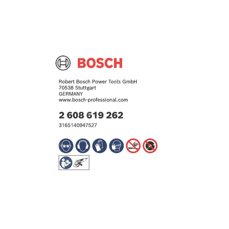 Bosch Tarcza tnąca Standard for Inox 125x1x22,23 mm X-LOCK