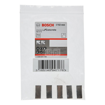 Segmenty do diamentowych koronek wiertniczych Standard for Concrete 5, 10 mm