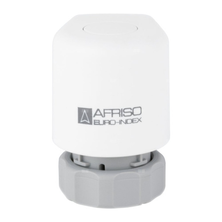 Siłownik termoelektryczny TSA-03, nakrętka M30 x 1,5 mm, 230 V AC z wył. pomocniczym, NC