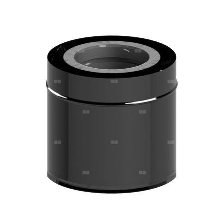 Rura JEREMIAS SET-ETN-SC 150mm, długość 250 mm, kolor czarny