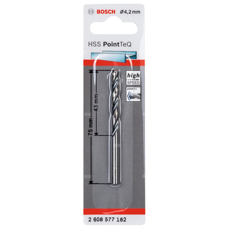 WIERT. HSS POINTTEQ 4.2MM