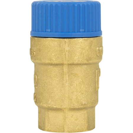 Zawór bezpieczeństwa AFRISO MSW sprężynowy mosiądz 10 bar GW x GW 1/2'' x 3/4''