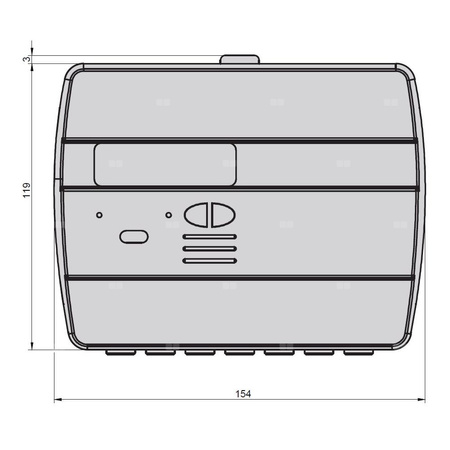 Ciepłomierz ultradźwiękowy rozdzielny z wewnętrznym Modułem M-BUS, typu HYDROSONIS UP DN 100 Qp=60 m3/h, Tmax: 130st.C, L=360 mm