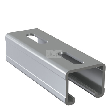 Szyna montażowa NICZUK SZMB, gr. 3 mm, dł. 3000 mm, stal nierdzewna (ocynk galwaniczny)