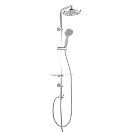 AMIGA VERDELINE zestaw natryskowy z deszczownią, chrom