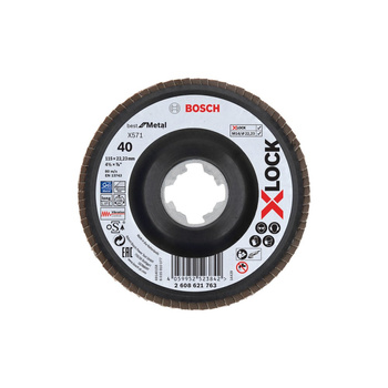Tarcza listkowa FLAP DISC X-LOCK,BFM,115,G40