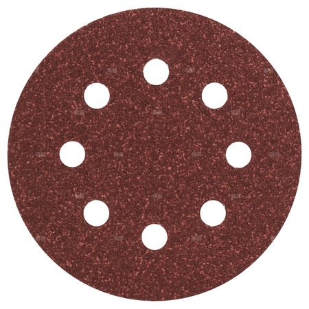 5-częściowy zestaw papierów ściernych do szlifierek mimośrodowych K = 80