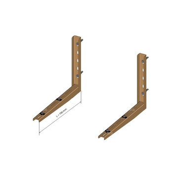 Zestaw wsporników do montażu na ścianie 700 MM do jednostki zewnętrznej THOR-GHOTA, MULTI 18-27