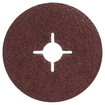 5-częściowy zestaw fibrowych tarcz ściernych do szlifierek kątowych, korund D = 115 mm, K = 24, 5 szt.