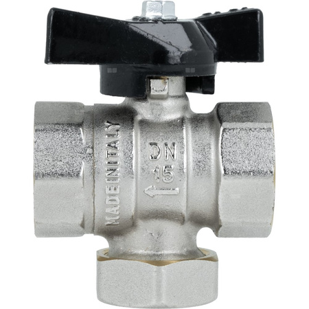 Zawór kulowy z filtrem siatkowym i magnesem BFV, GW G3/4''