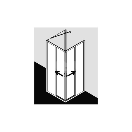 Kermi Wejście nar. LIGA C2R 1100x 2000 1075-1100 SIHG ESG Clean