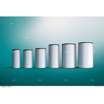 Zbiornik buforowy stojący VAILLANT allSTOR plus VPS 300/3-C pojemność 303 l 3 bar bez wężownicy, kolor: biały