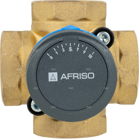 Zestaw regulacyjny ProClick: 4-drogowy obrotowy zawór mieszający ARV 485 ProClick, DN32, Rp1 1/4'', Kvs 18 m3/h + siłownik elektryczny ARM 343 ProClick