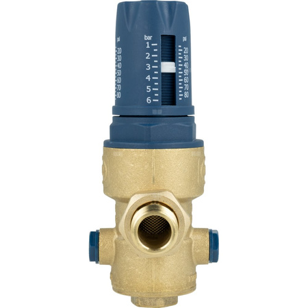 Regulator ciśnienia wody AFRISO BPR 421 mosiądz, półśrubunek 1/2'', 25 bar