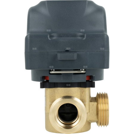 3-drogowy zawór strefowy AZV 647, DN20, G1'' kątowy, Kvs 5,5, 230 V AC, AB-B